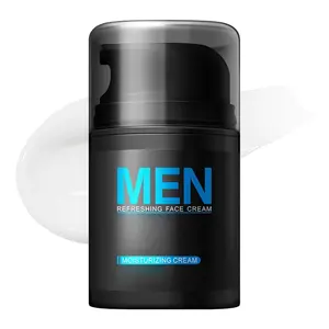 Customized logo Deep hydration face cream skin care products for glowing skin for men use