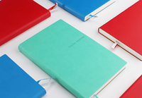 Libretas de Cuero con Impresión Personalizada, Agenda Diaria, Libretas de Tapa Blanda