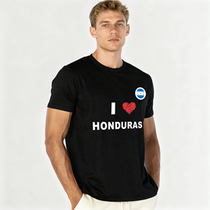 Lightweight and Breathable Honduras Fan <b>T</b>-shirt for Summer Outdoor Gatherings and Matches Promotion - Product Image 3