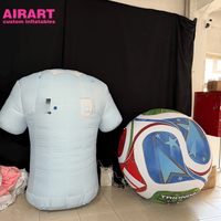 Ballon en PVC en forme de ballon de football pour événements et activités, et ballons de football gonflables personnalisés 2026 pour accessoires de danse