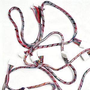 Ensemble de faisceaux de câblage en spirale multi-packs, câbles connecteurs mâle-femelle avec gaine transparente pour l'électronique et les appareils électroménagers - Product Image 2