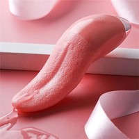 Beliebtes Design Vibrator Bester Vibrator für Frauen mit Leckfunktion und Vibrierender Zunge