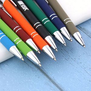 Stylo à bille promotionnel personnalisé en métal avec impression 4 couleurs pour les industries automobile, d'assurance et agricoles, logo personnalisé - Product Image 3