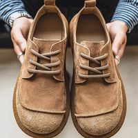 2027 Yeni Gelen Erkek Sonbahar Retro Bağcıklı Günlük Ayakkabılar Trend Moda Günlük Yürüyüş Ayakkabıları