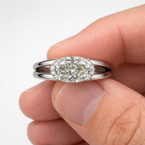 Bague de fiançailles classique en diamant platine, certifiée IGI, taille US 6 - Product Image 6