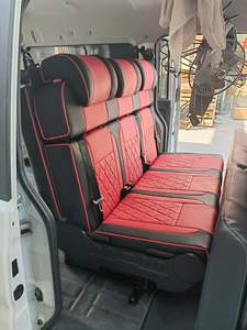 Kits de conversion YLB Camper Van Rock Roll Bed pour <span class=keywords><strong>Ford</strong></span> <span class=keywords><strong>Transit</strong></span> Sprinter, sièges multifonctions 3 places transformables <span class=keywords><strong>en</strong></span> lit, cuir - Product Image 1