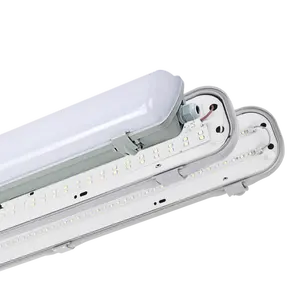 CE ERP 2ft 4ft 5ft IP65 su geçirmez fikstür SMD/tüp içinde Tri-geçirmez ışık LED Tri geçirmez fikstür açık