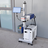 Machine de marquage laser UV 10W, marqueur laser ultraviolet, marqueur laser volant