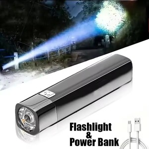 3 chế độ xách tay 2 trong 1 siêu sáng <span class=keywords><strong>G3</strong></span> chiến thuật Led đèn pin mini ngoài trời chiếu sáng ngân hàng điện đèn pin với USB sạc ca - Product Image 5