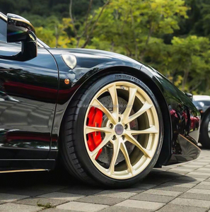 Rueda forjada gris cepillado P204 Gunmetal para Ferrari F8 Sf90 <span class=keywords><strong>488</strong></span> 296 <span class=keywords><strong>Gtb</strong></span> Gtc4 Lusso 458 Italia para Benz Amg E63s para Mclaren 570S - Product Image 6