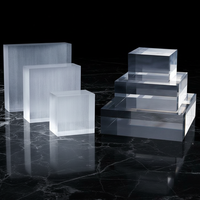 Présentoirs de Magasin en Blocs Cubiques en Acrylique et Cristal Perspex, Nouveau Design, Vente en Gros