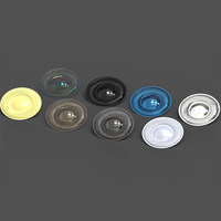 Diaphragme en composite de carbone de 10,2 mm, processus CNC, magnéto-hydrodynamique, coaxial, collaboration, mélange, réglage, buse, double pilote dynamique