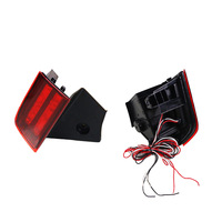 Mitsubishi Montero Pajero Sport 2015-2018 LED feux arrière voiture LED feu antibrouillard arrière pare-chocs lumière frein réflecteur