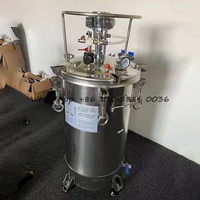 Pistolet pulvérisateur de 20 litres, régulateur, agitateur, réservoir sous pression, acier inoxydable 304, réservoir sous pression d'air