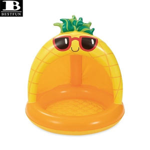 <span class=keywords><strong>Piscina</strong></span> <span class=keywords><strong>Inflable</strong></span> de PVC Personalizada <span class=keywords><strong>con</strong></span> Forma de Piña, <span class=keywords><strong>con</strong></span> <span class=keywords><strong>Techo</strong></span> de Protección Solar, Juguete Acuático <span class=keywords><strong>para</strong></span> Bebés y Niños Pequeños de 1 a 3 Años - Product Image 4