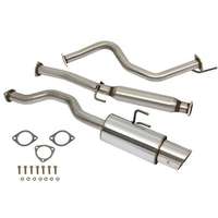 Système d'échappement sport Catback en acier inoxydable avec embout de 4 pouces pour Honda Civic EG EK 2DR 4DR 92-00, kit silencieux de performance, vente en gros