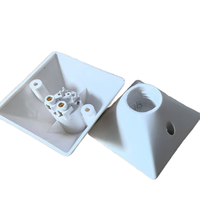 Douille de lampe carrée en forme de 86, accessoires Zhongshan, support de lampe fileté E27, câblage extractible, douille encastrée, style à vis