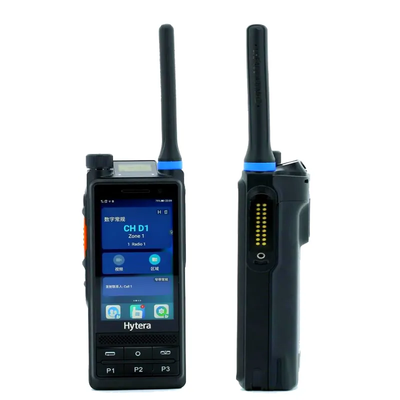 4G เครื่องส่งรับวิทยุพร้อมซิมการ์ดโทรศัพท์ dmr เครื่องส่งรับวิทยุ hy tera pdc680 พร้อม wifi สําหรับ hy tera