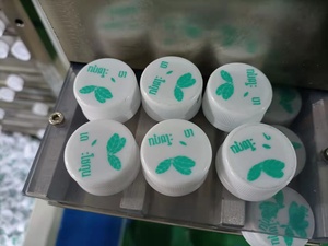 Máy in tampo 4 màu hoàn toàn tự động cho nắp chai nước khoáng máy in tampo in trên nắp chai - Product Image 3