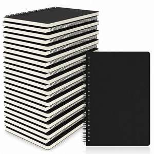 High Quality Hardcover A5 College Ruled Paper Business Spiral <b>Journal</b> Daily Notebook Gift Custom Logo 80 Sheets Digital Printing - Product Image 2