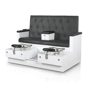 Dubbele Stoelen Kunnen Worden Aangepast Tweezits Pedicure Stoel Manicure Stoel Pedicure/Manicure Stoel Spa