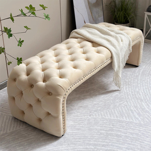 <span class=keywords><strong>Banc</strong></span> de fin de lit de luxe minimaliste de style américain, <span class=keywords><strong>banc</strong></span> <span class=keywords><strong>d</strong></span>'<span class=keywords><strong>entrée</strong></span> <span class=keywords><strong>d</strong></span>'hôtel moderne et classique pour chaussures, <span class=keywords><strong>banc</strong></span> de salon élégant à <span class=keywords><strong>vendre</strong></span> - Product Image 4