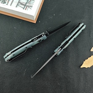 Cuchillo Plegable de Bolsillo para Exteriores, Portátil, EDC, para Uso Diario, para Frutas, Antideslizante, Acero M4, Fibra G10, Herramienta para Camping, Supervivencia y Caza - Product Image 6