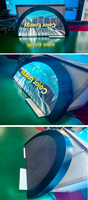 Écran d'affichage couleur intérieur et extérieur P1.8 P2 P2.5 P3 LED Écran circulaire pour gâteau pour l'éducation aux ascenseurs