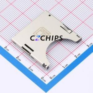 SD-006M SD Card / Memory Card Connector SMD Connector Self-Return Type Standard SD Card Card Holder With - Product Image 1