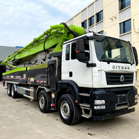 Zoomlion ZLJ5445THBKF 2022, 57m, châssis SITRAK, moteur diesel Rexroth hydraulique, pompe 170m3/h, moteur 338KW, machine de construction d'occasion
