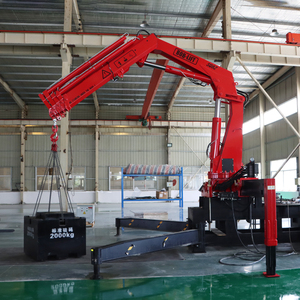 Approvisionnement d'usine Meilleur <span class=keywords><strong>prix</strong></span> 1-25 <span class=keywords><strong>tonnes</strong></span> Grue montée sur <span class=keywords><strong>camion</strong></span> Mini grue hydraulique à bras pliant de ramassage à vendre - Product Image 4
