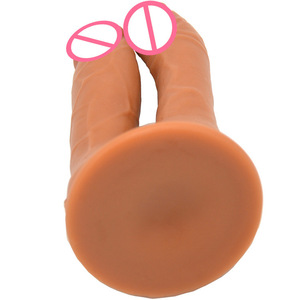 Jouets anaux à deux faces FAAK, jouets sexuels à deux extrémités, pénis à <span class=keywords><strong>triple</strong></span> <span class=keywords><strong>pénétration</strong></span>, outils sexuels extrêmes, pénis en plastique, Alat Sex - Product Image 5