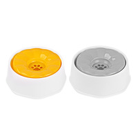Gamelle flottante durable en PP solide et étanche pour animaux de compagnie, anti-éclaboussures, pour chats et chiens