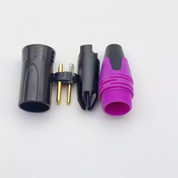 Câble de microphone S.Wieler en cuivre OFC, connecteur audio, génération DMX Cannon-M femelle, connecteurs XLR 3 broches de génération