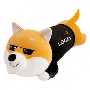 Sensory Super <b>Soft</b> Plush Dog Toy for Kids Autism Custom Design Large Safe Weighted Animal <b>Pillow</b> Stuffed Animal Stress Relief - Product Image 1