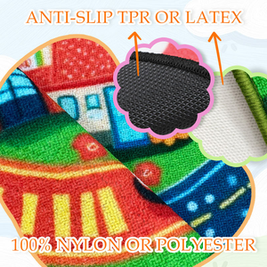 Tappeti e Moquette per Bambini Non Tossici Stampati, Tappetini da Gioco Personalizzati, Tappeti per Soggiorno per Bambini, Tappeti Stampati in Nylon con Cartoni Animati - Product Image 2