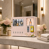 Distributeur automatique de parfum intelligent de bureau avec écran 10,1 pouces, sans intervention humaine, pour échantillonnage de parfum 100 ml