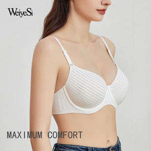 Soutien-gorge à <span class=keywords><strong>gros</strong></span> seins pour femmes, taille complète, <span class=keywords><strong>gros</strong></span> seins, <span class=keywords><strong>image</strong></span>, soutien-gorge grande taille pour grandes femmes, sous-vêtements sans éponge ultra-minces - Product Image 4