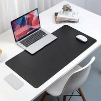 Alfombrilla de Escritorio Grande de Cuero PU Personalizada para Teclado y Ratón, con Impresión Personalizada