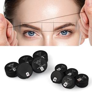 Micro hoja preentintada <span class=keywords><strong>tatuaje</strong></span> PMU cadena mapeo <span class=keywords><strong>arco</strong></span> <span class=keywords><strong>flecha</strong></span> línea regla medida para maquillaje permanente diseño de cejas - Product Image 2