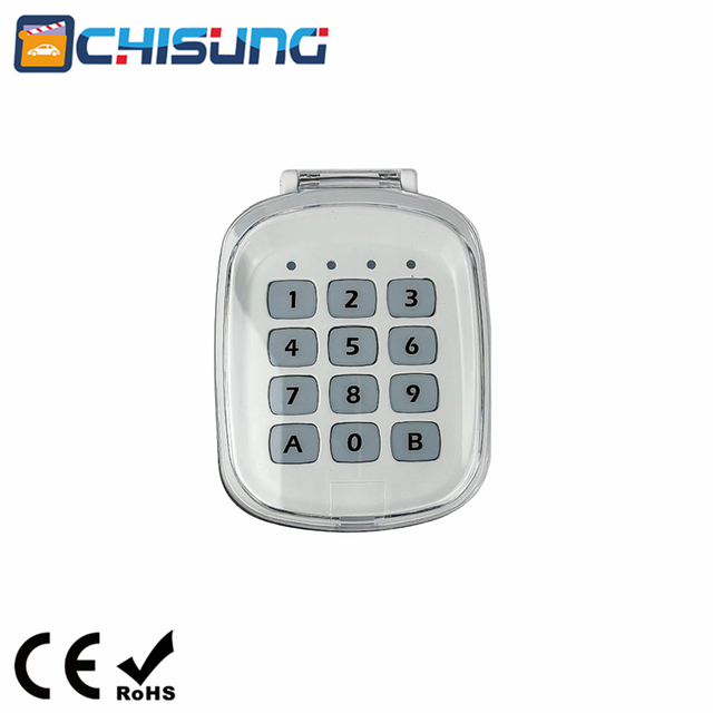 Universal Wireless Keypad Garage Door Openers Rolling Code Keypad 315mhz/433mhz/868mhz
