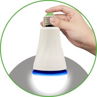 Iluminación nocturna Lámpara LED recargable Lámpara de linterna para acampar Faros LED 95 Batería de litio Sensor blanco Usb recargable 120lm