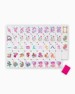 <span class=keywords><strong>Jeu</strong></span> <span class=keywords><strong>de</strong></span> Mahjong américain <span class=keywords><strong>de</strong></span> luxe, rose bonbon, motif fée sorbet, 32 tuiles, 4 couches, en acrylique, portable, OEM ODM, pour femmes - Product Image 4