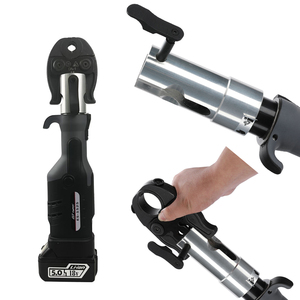 Mini herramienta de <span class=keywords><strong>prensa</strong></span> de tubería hidráulica eléctrica, batería de litio portátil de 18V y 2.5Ah para PEX y tubería <span class=keywords><strong>multicapa</strong></span>, 1/2 ", 2" - Product Image 2