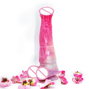 OEM Customize Realistic <b>Dildo</b> Silicone Rubber Massage Animal Wolf Long Thick Large Butt Plug <b>Dildo</b> Anal Sex Toys - Product Image 3