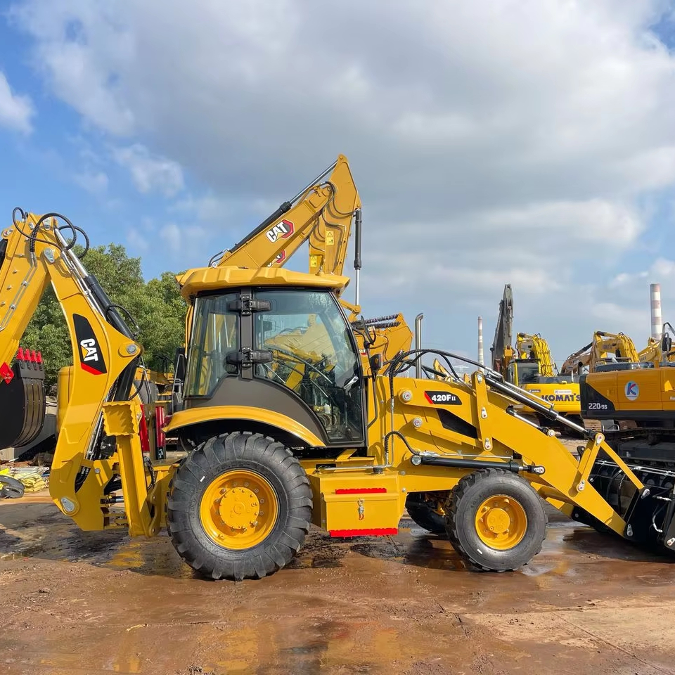 Backhoe Loader Diesel Wheel Loader 4x4 High Efficiency