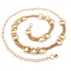 Ceintures à chaîne épaisse tendance pour femmes, fabrication OEM, <span class=keywords><strong>ceinture</strong></span> à chaîne en métal fantaisie - Product Image 5