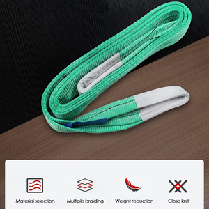 2T ceinture unidirectionnelle code couleur bande textile <span class=keywords><strong>élingues</strong></span> <span class=keywords><strong>de</strong></span> <span class=keywords><strong>levage</strong></span> ceinture grue plate polyester sangle <span class=keywords><strong>de</strong></span> <span class=keywords><strong>levage</strong></span> élingue - Product Image 4
