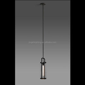 Jonathan โคมไฟระย้าสีดำยาวสีน้ำตาลทันสมัยสำหรับห้องนั่งเล่นโต๊ะรับประทานอาหาร - Product Image 6