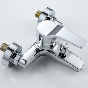 Nuovo prodotto per ferramenta acqua calda e fredda <span class=keywords><strong>rubinetto</strong></span> in lega di zinco <span class=keywords><strong>a</strong></span> maniglia singola parete miscelatore doccia accessori per bagno - Product Image 3